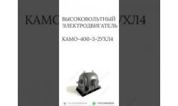ВЫСОКОВОЛЬТНЫЙ ЭЛЕКТРОДВИГАТЕЛЬ КАМО-400-3-2УХЛ4