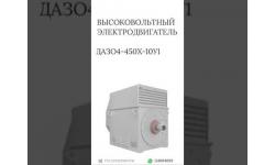 ВЫСОКОВОЛЬТНЫЙ ЭЛЕКТРОДВИГАТЕЛЬ ДАЗО4-450X-10У1
