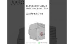 ВЫСОКОВОЛЬТНЫЙ ЭЛЕКТРОДВИГАТЕЛЬ ДАЗО4-400X-8У1